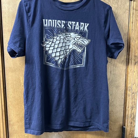 House Stark Navy T-Shirt - Picture 1 of 2